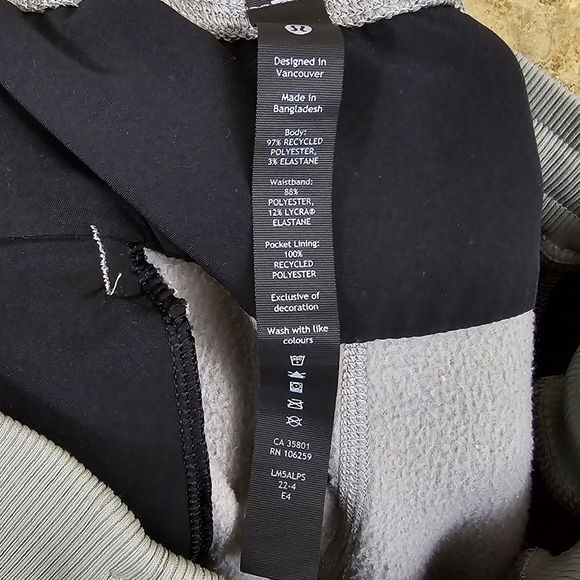 Lululemon S Polar Fleece Joggers Pants - Picture 6 of 7